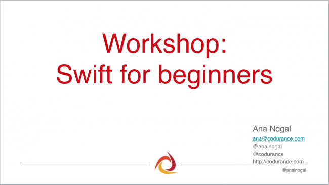 Swift for Beginners