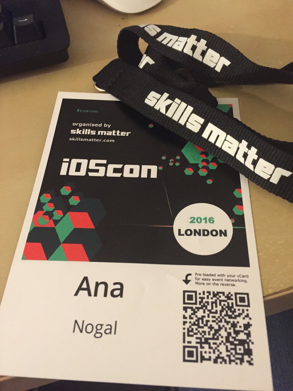 iOS Con – ANA NOGAL